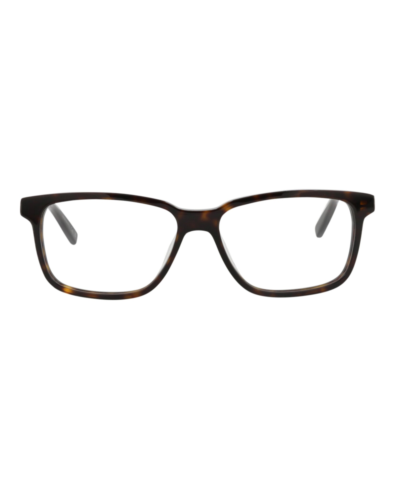 Saint Laurent Saint Laurent Mens Square/Rectangle Havana Havana Transparent Fashion Designer Eyewear