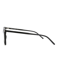 Saint Laurent Saint Laurent Womens Cat Eye Black Black Transparent Fashion Designer Eyewear