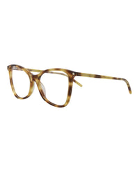 Saint Laurent Saint Laurent Womens Cat Eye Havana Havana Transparent Fashion Designer Eyewear