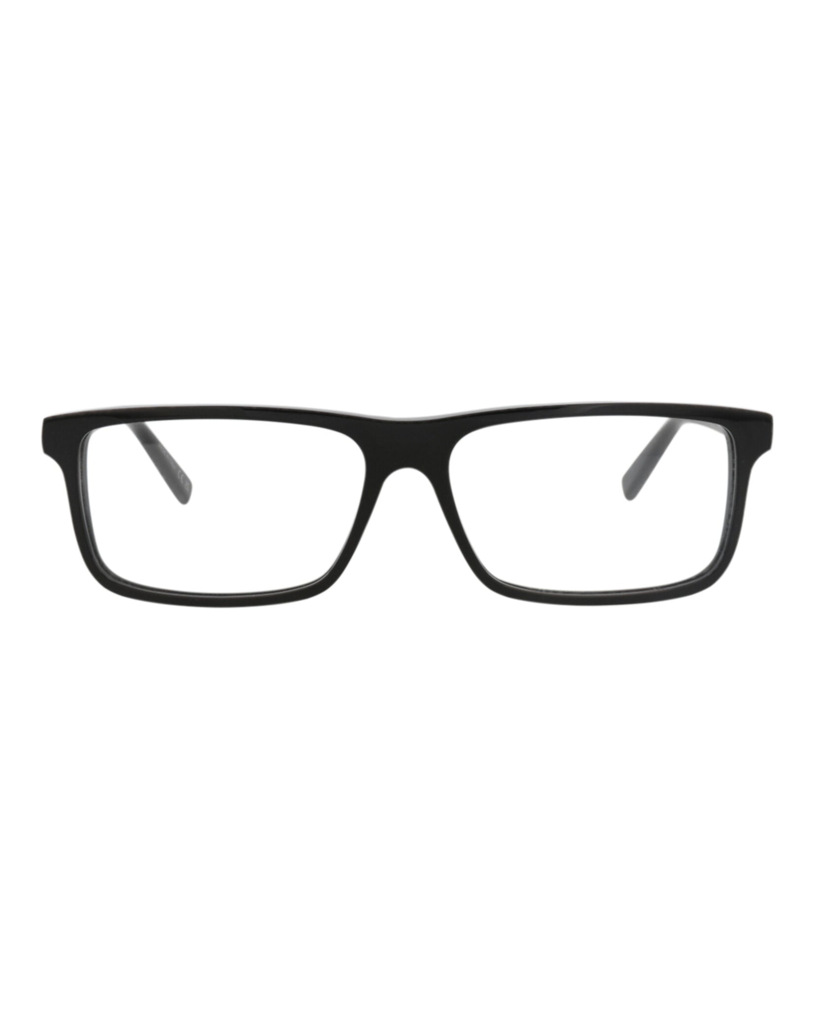 Saint Laurent Saint Laurent Mens Square/Rectangle Black Black Transparent Fashion Designer Eyewear