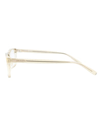 Saint Laurent Saint Laurent Mens Square/Rectangle Yellow Yellow Transparent Fashion Designer Eyewear