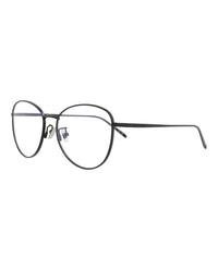 Saint Laurent Womens Cat Eye Black Black Transparent Fashion Designer Eyewear