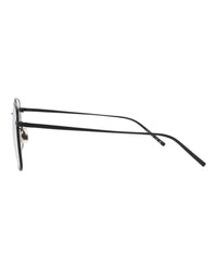 Saint Laurent Unisex Square/Rectangle Black Black Transparent Fashion Designer Eyewear