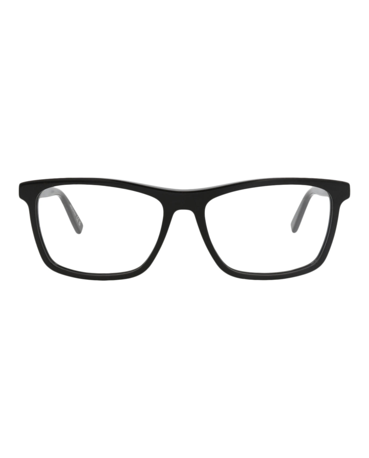 Saint Laurent Mens Square/Rectangle Black Black Transparent Fashion Designer Eyewear