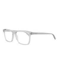 Saint Laurent Saint Laurent Mens Square/Rectangle Grey Grey Transparent Fashion Designer Eyewear