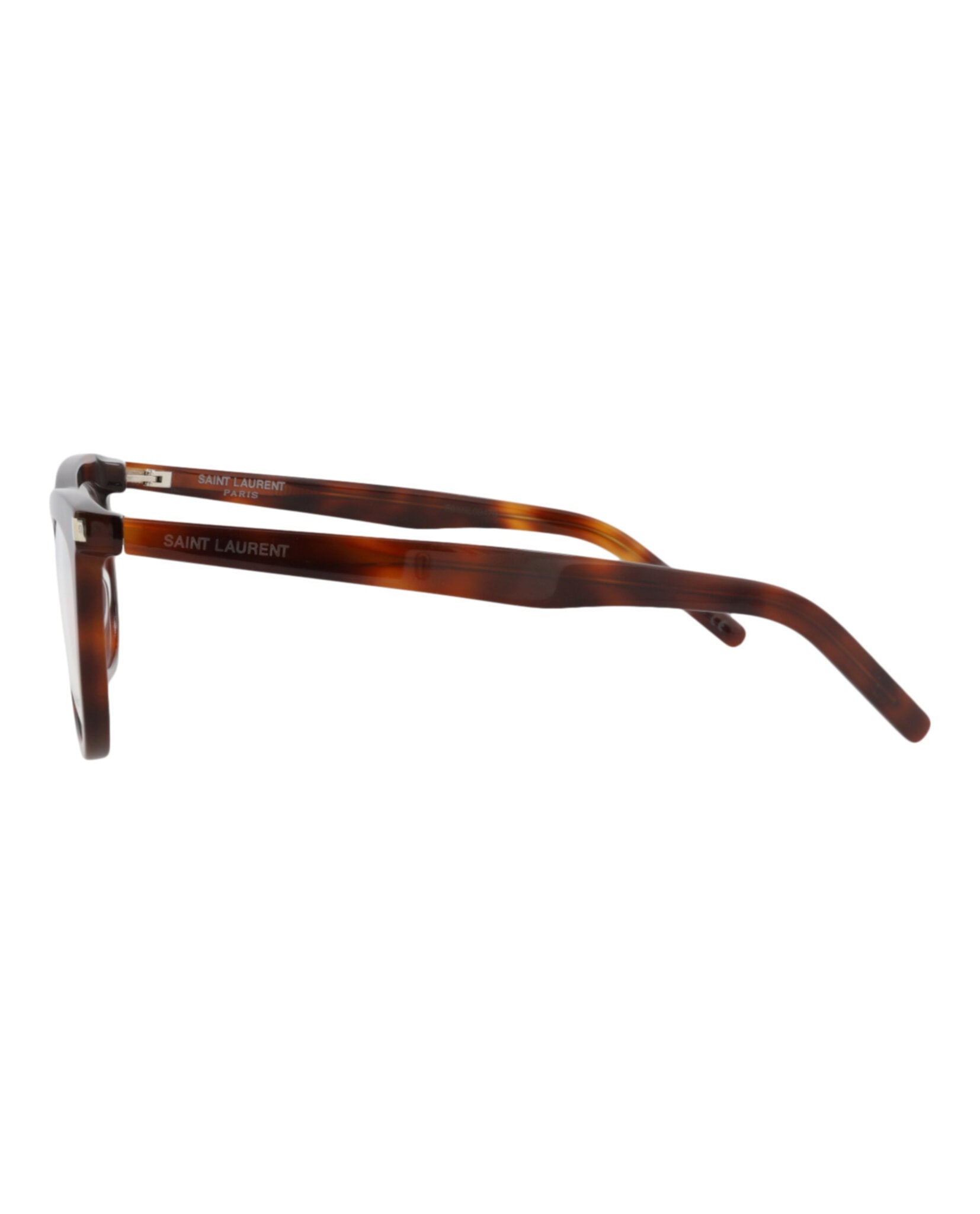 Saint Laurent Saint Laurent Womens Cat Eye Havana Havana Transparent Fashion Designer Eyewear