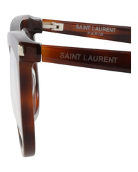 Saint Laurent Saint Laurent Womens Cat Eye Havana Havana Transparent Fashion Designer Eyewear