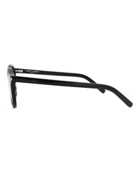 Saint Laurent Saint Laurent Unisex Round/Oval Black Black Transparent Fashion Designer Eyewear
