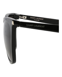 Saint Laurent Womens Cat Eye Black Black Black Fashion Designer Eyewear