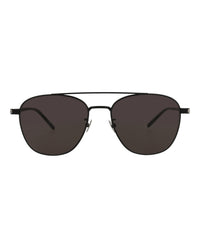 Saint Laurent Saint Laurent Unisex Aviator Black Black Black Fashion Designer Eyewear