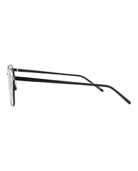 Saint Laurent Womens Cat Eye Black Black Transparent Fashion Designer Eyewear
