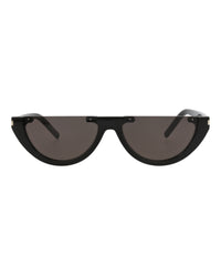 Saint Laurent Unisex Cat Eye Black Black Black Fashion Designer Eyewear