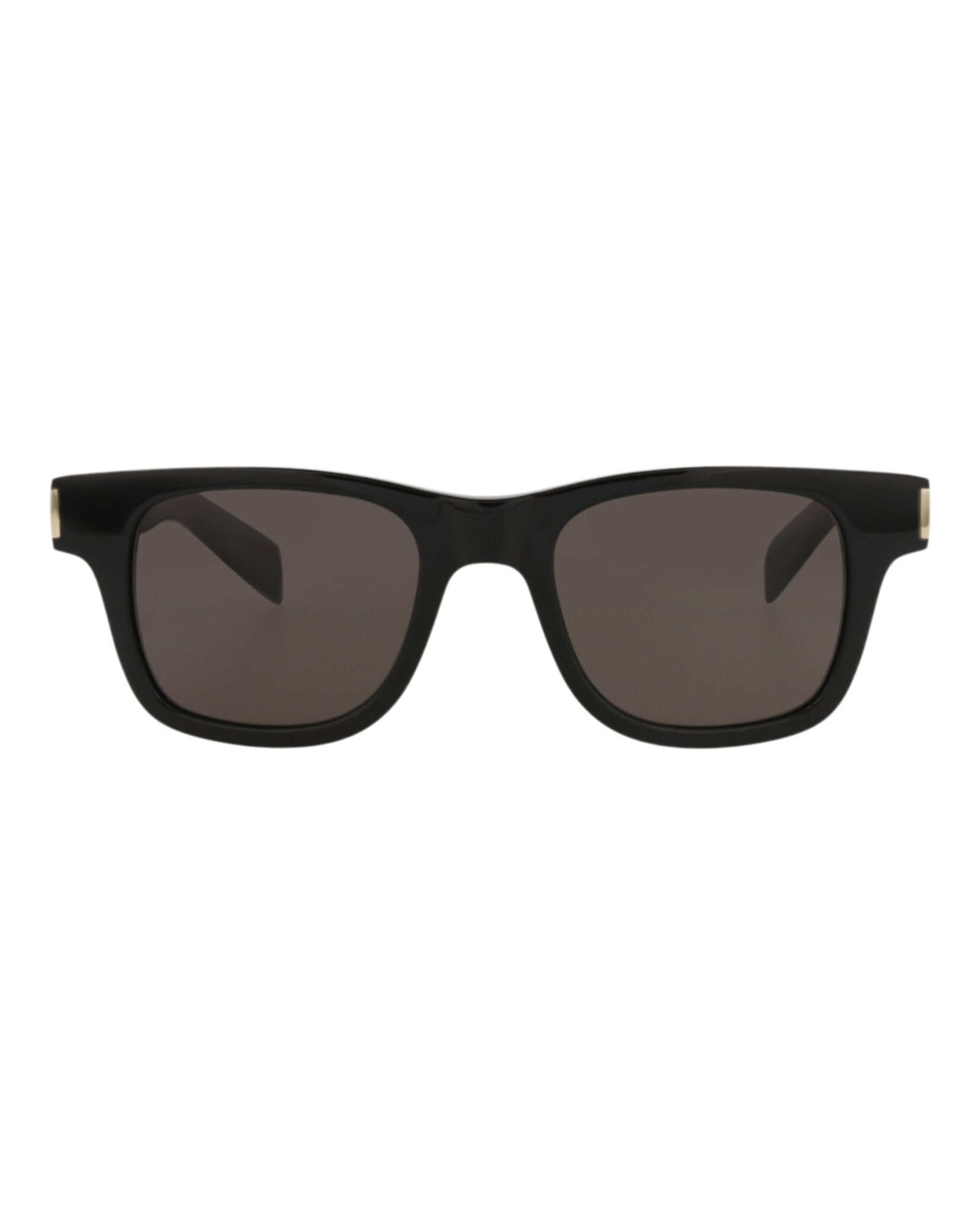 Saint Laurent Saint Laurent Unisex Square/Rectangle Black Black Black Fashion Designer Eyewear