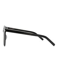Saint Laurent Saint Laurent Womens Round/Oval Black Black Black Fashion Designer Eyewear