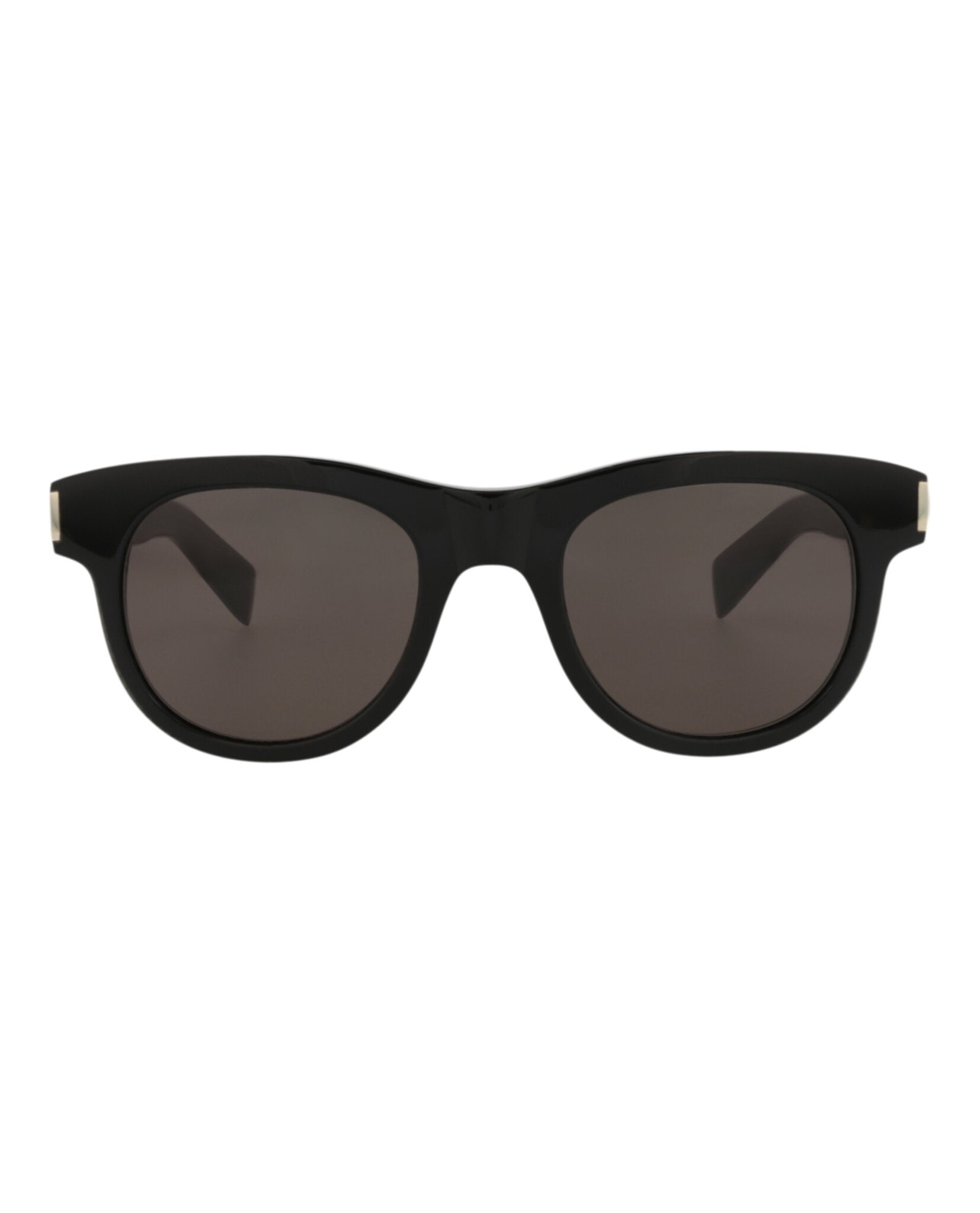 Saint Laurent Unisex Round/Oval Black Black Black Fashion Designer Eyewear Black Black Black