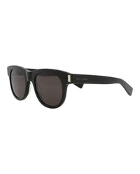 Saint Laurent Unisex Round/Oval Black Black Black Fashion Designer Eyewear