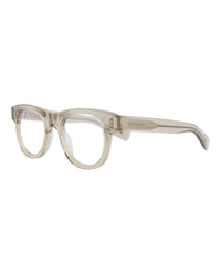 Saint Laurent Unisex Round/Oval Beige Beige Transparent Fashion Designer Eyewear
