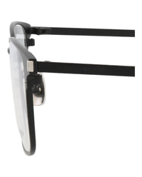 Saint Laurent Saint Laurent Mens Square/Rectangle Black Black Transparent Fashion Designer Eyewear