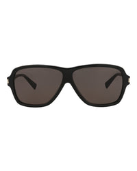 Saint Laurent Mens Aviator Black Black Black Fashion Designer Eyewear