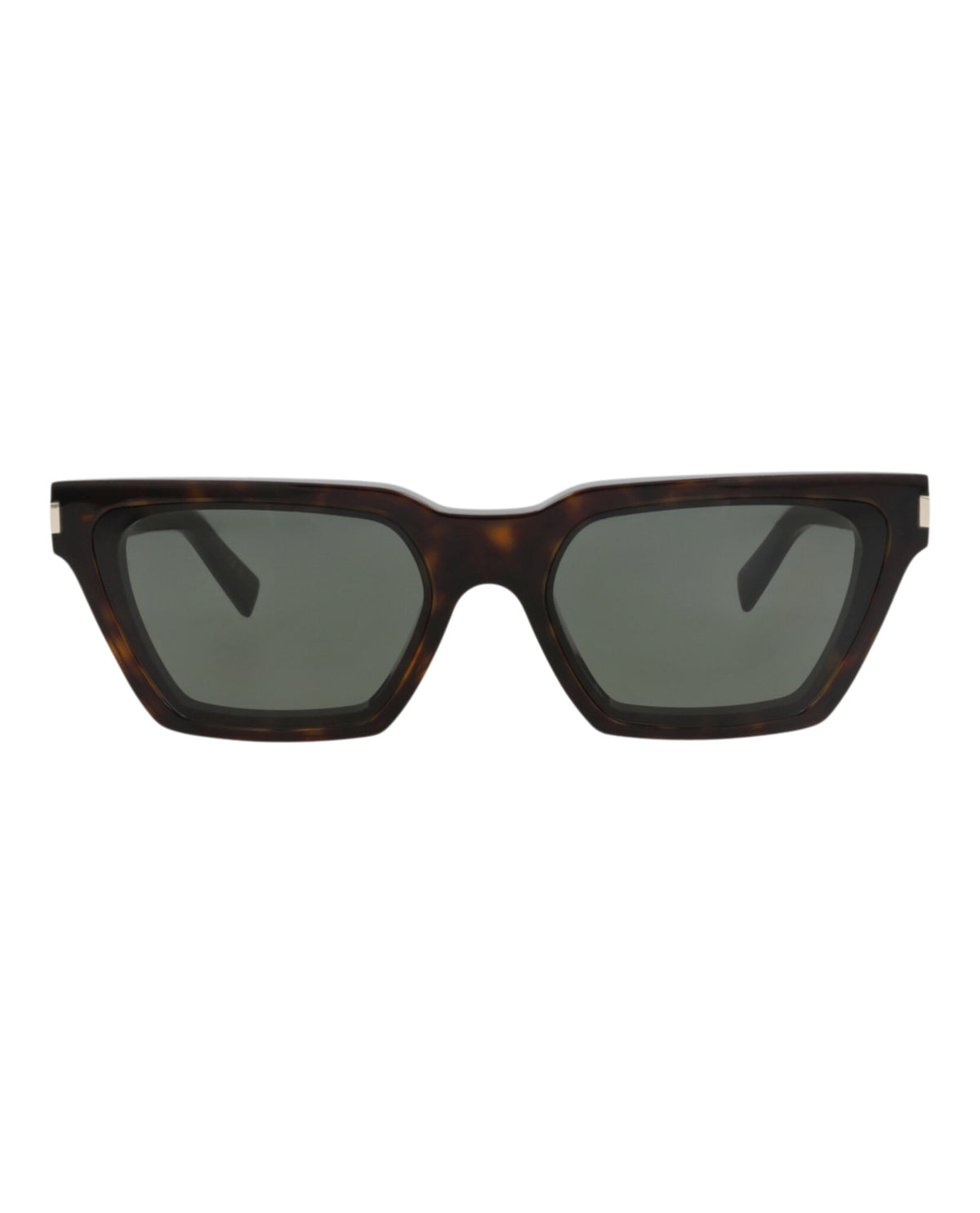 Saint Laurent Womens Cat Eye Havana Havana Grey Fashion Designer Eyewear