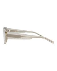 Saint Laurent Saint Laurent Womens Cat Eye Beige Beige Transparent Fashion Designer Eyewear