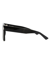 Saint Laurent Womens Square/Rectangle Black Black Black Fashion Designer Eyewear