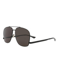 Saint Laurent Womens Aviator Black Black Black Fashion Designer Eyewear