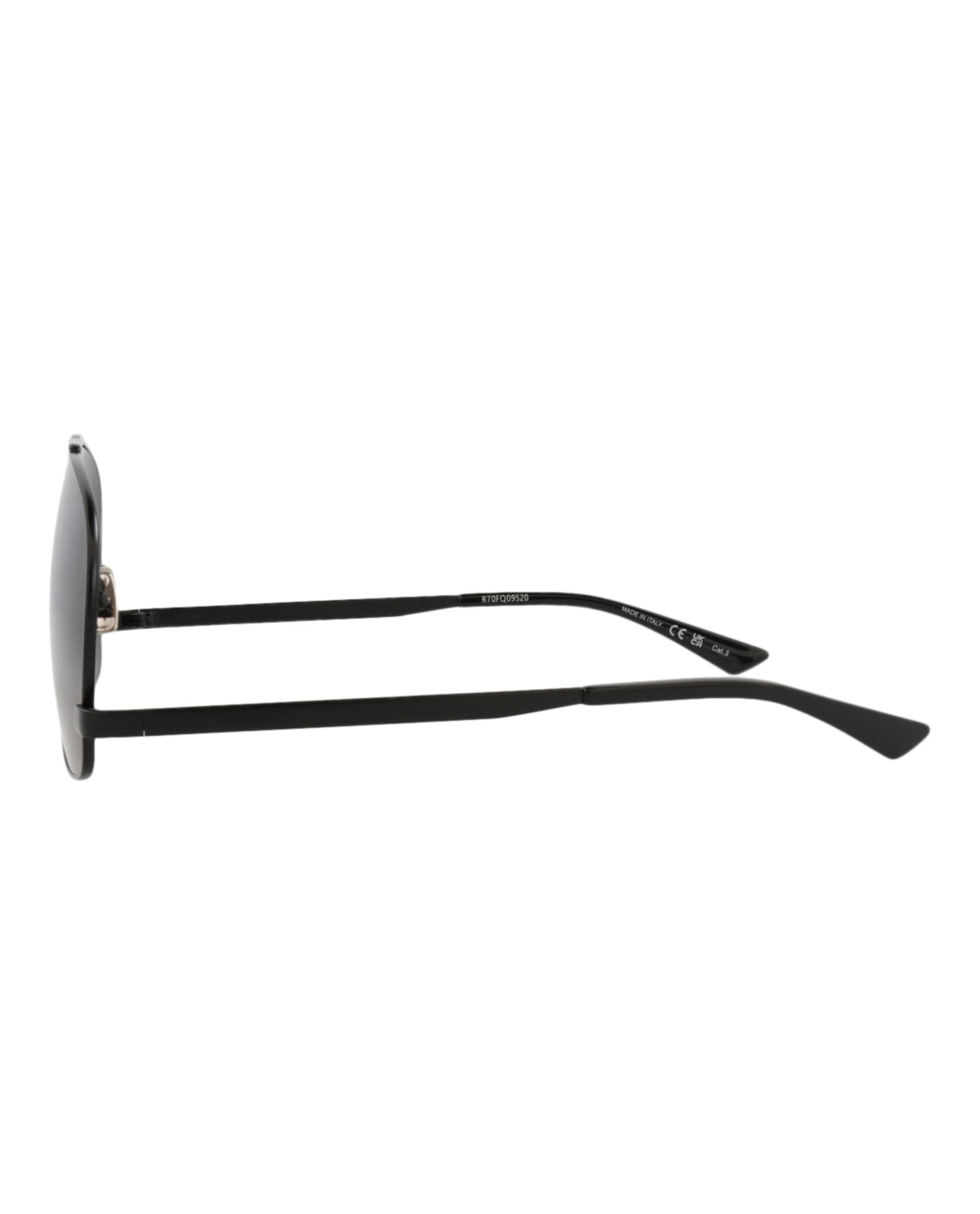 Saint Laurent Womens Aviator Black Black Black Fashion Designer Eyewear