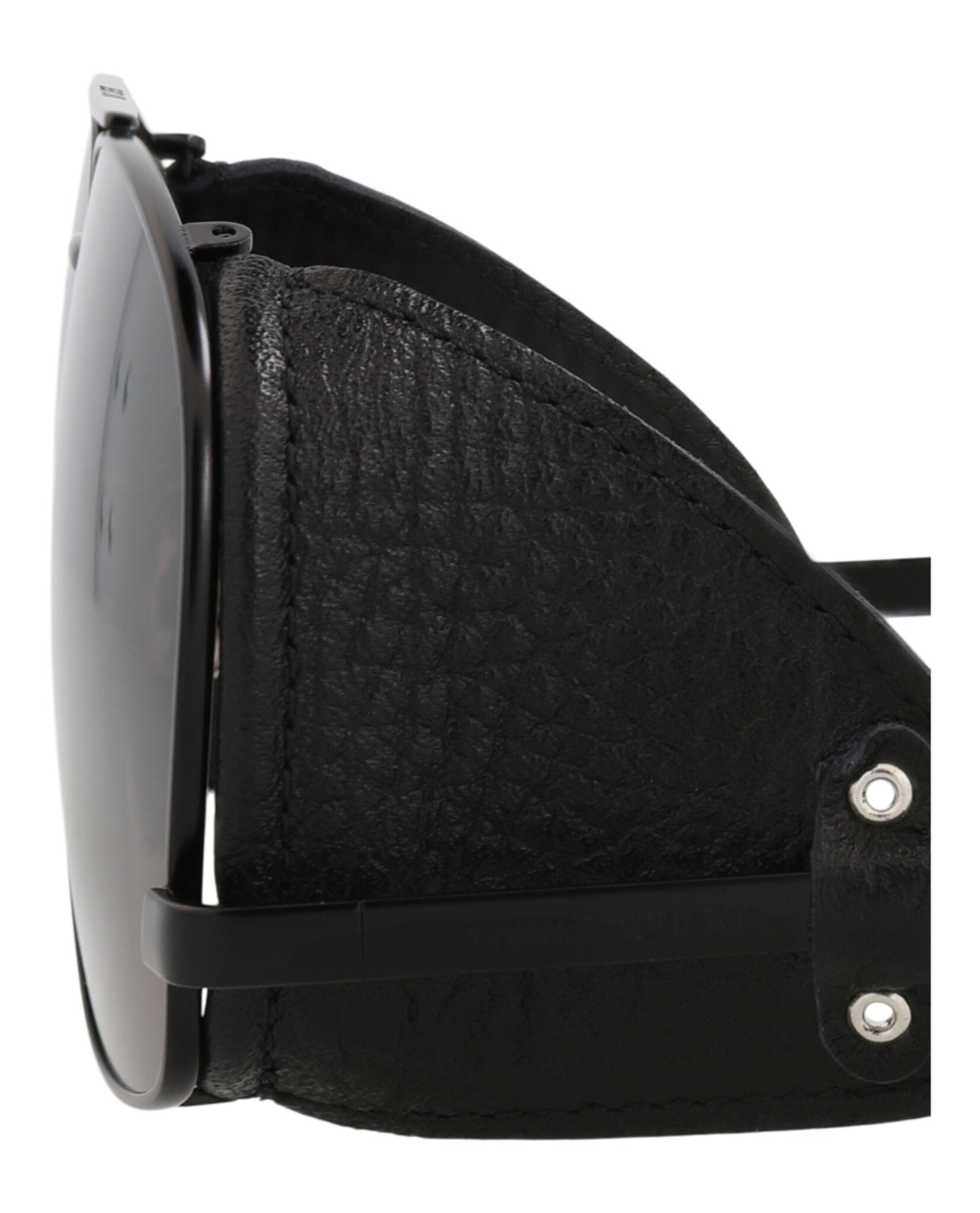 Saint Laurent Mens Aviator Black Black Black Fashion Designer Eyewear