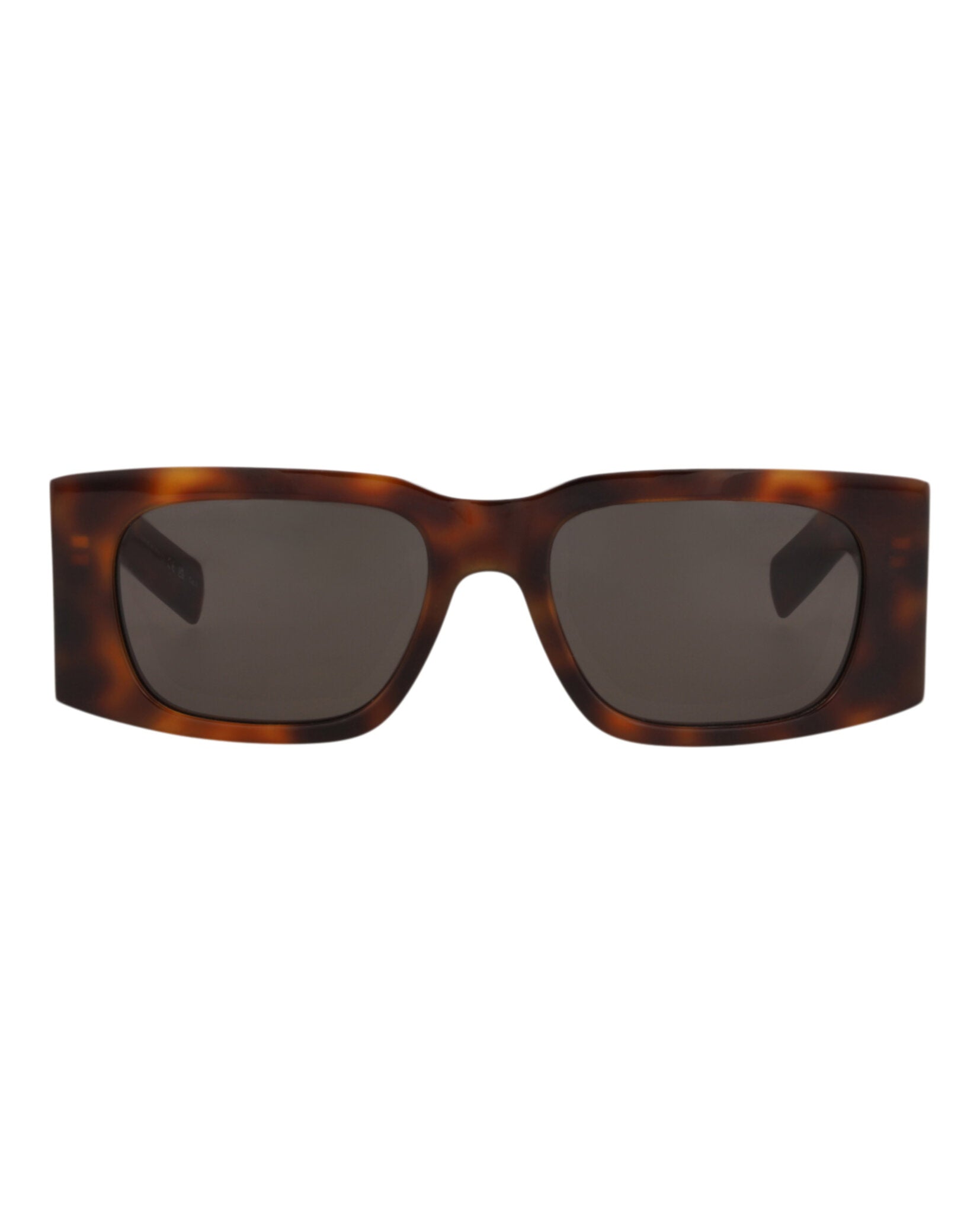 Saint Laurent Womens Square/Rectangle Havana Havana Black Fashion Designer Eyewear