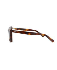 Saint Laurent Womens Cat Eye Havana Havana Black Fashion Designer Eyewear