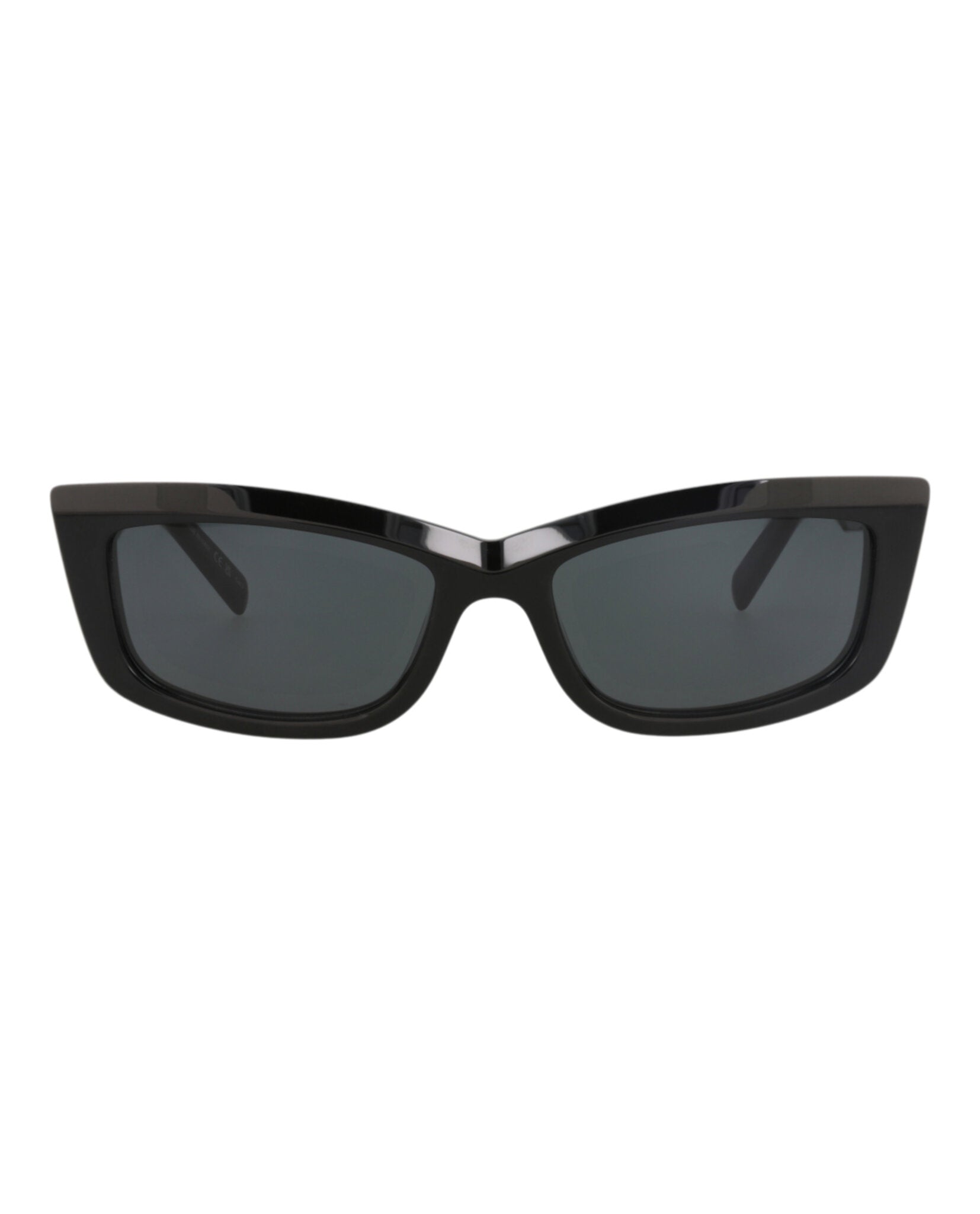 Saint Laurent Saint Laurent Womens Cat Eye Black Black Black Fashion Designer Eyewear