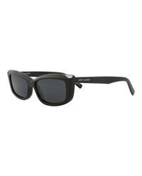 Saint Laurent Saint Laurent Womens Cat Eye Black Black Black Fashion Designer Eyewear