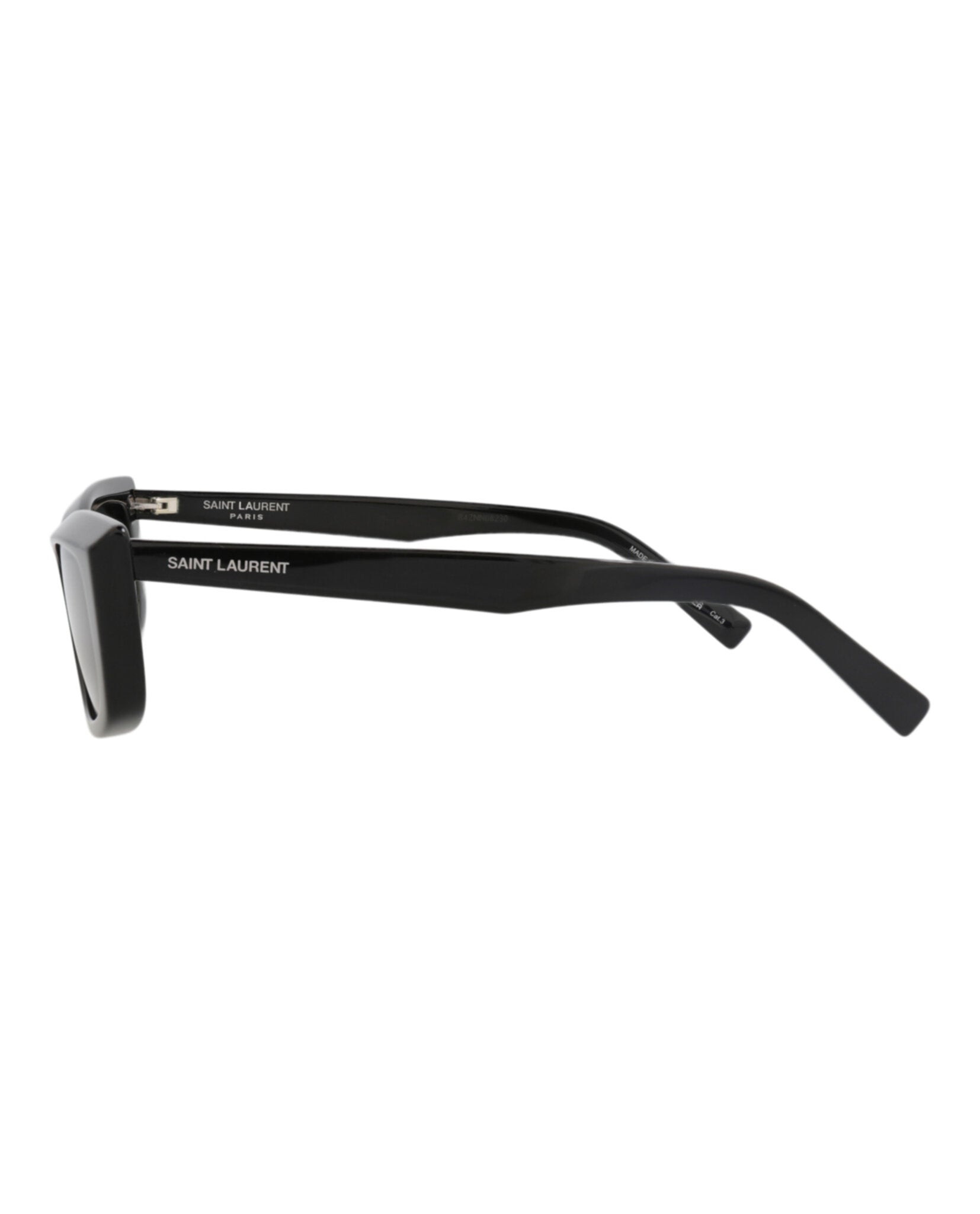 Saint Laurent Saint Laurent Womens Cat Eye Black Black Black Fashion Designer Eyewear