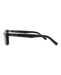 Saint Laurent Saint Laurent Womens Cat Eye Black Black Black Fashion Designer Eyewear