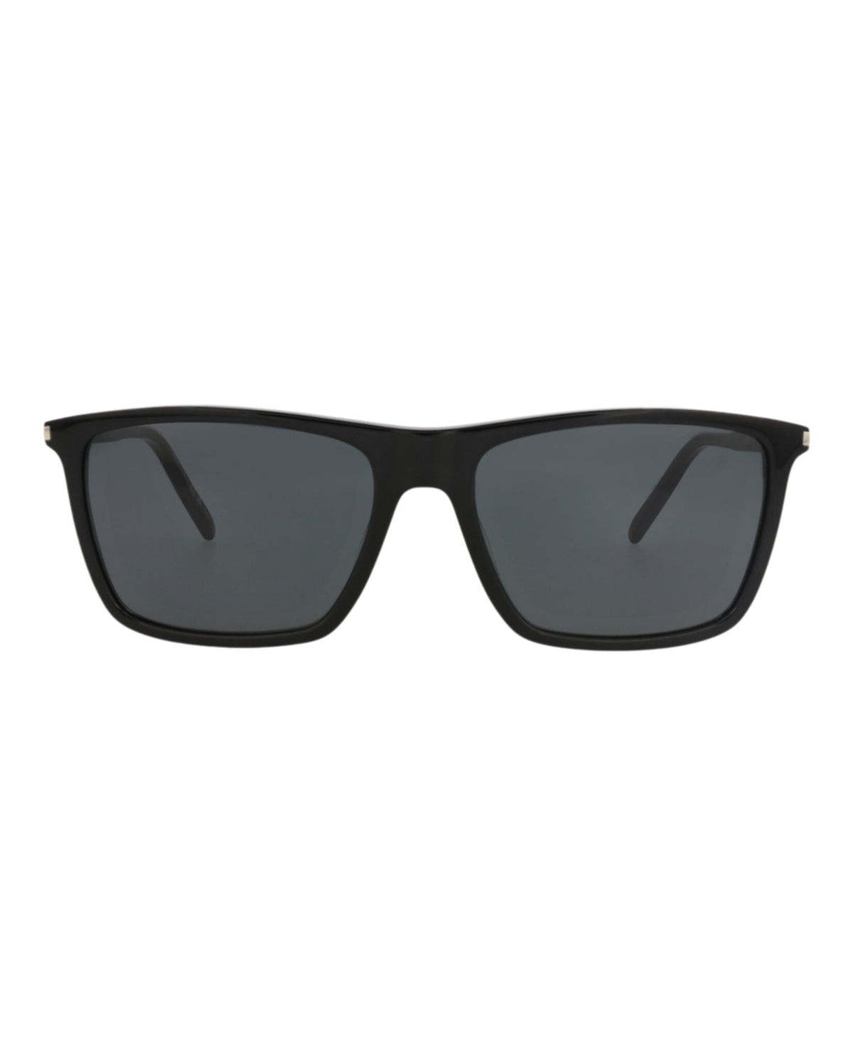 Saint Laurent Mens Square/Rectangle Black Black Black Fashion Designer Eyewear