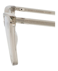 Saint Laurent Saint Laurent Womens Cat Eye Beige Beige Transparent Fashion Designer Eyewear