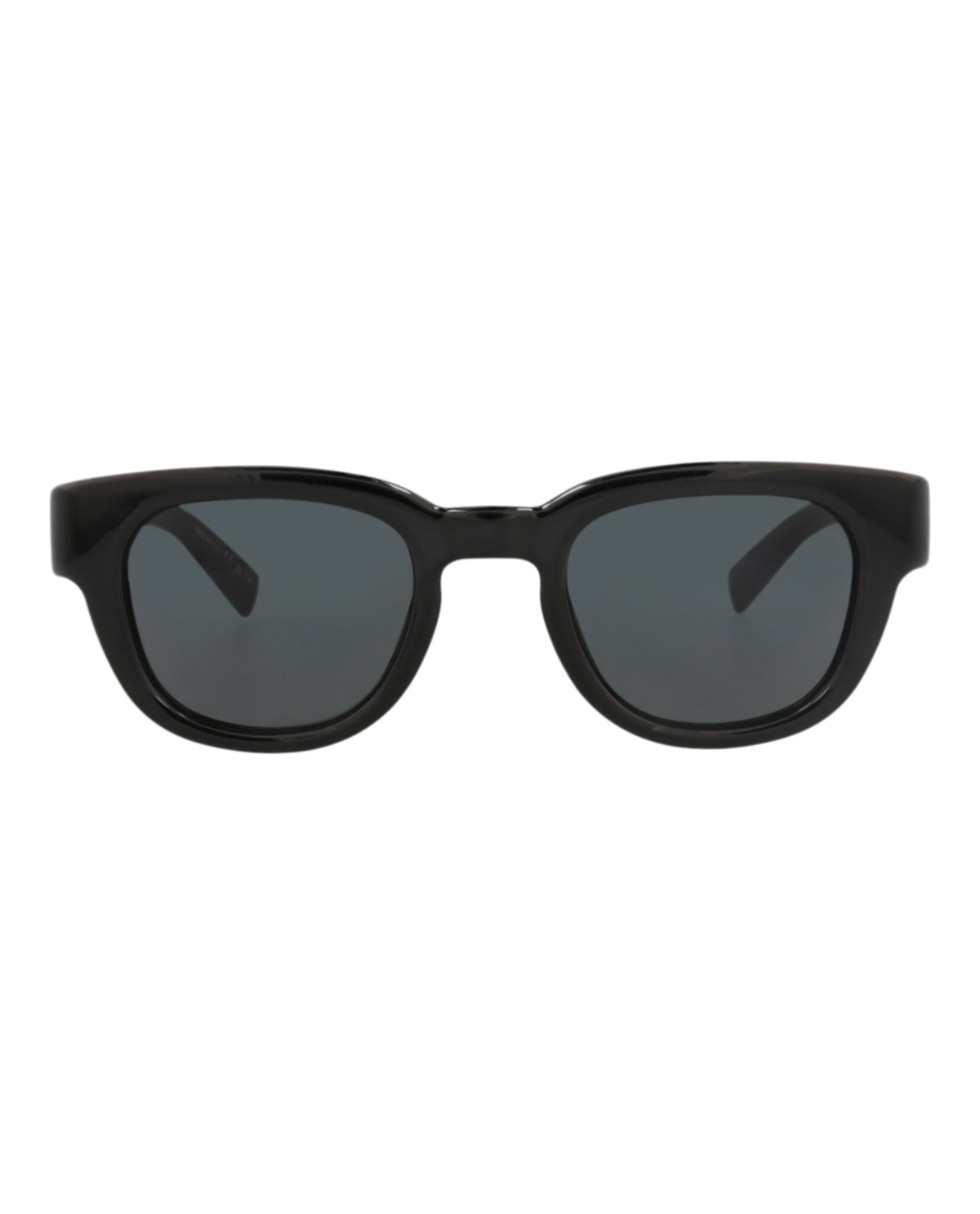 Saint Laurent Unisex Round/Oval Black Black Black Fashion Designer Eyewear