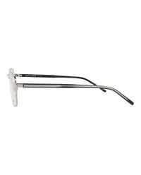 Saint Laurent Unisex Square/Rectangle Silver Crystal Transparent Fashion Designer Eyewear