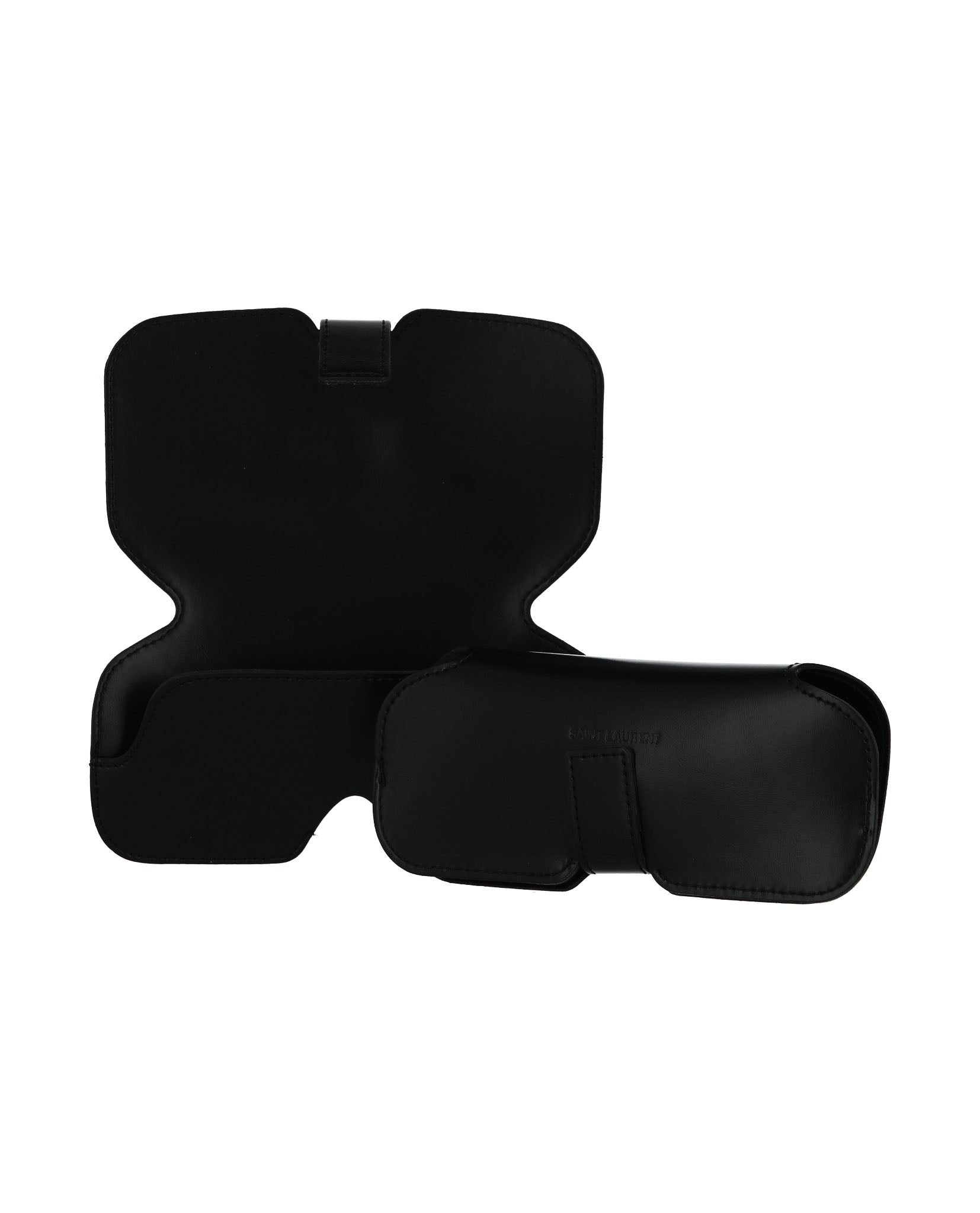 Saint Laurent Saint Laurent Mens Square/Rectangle Avana Avana Transparent Fashion Designer Eyewear
