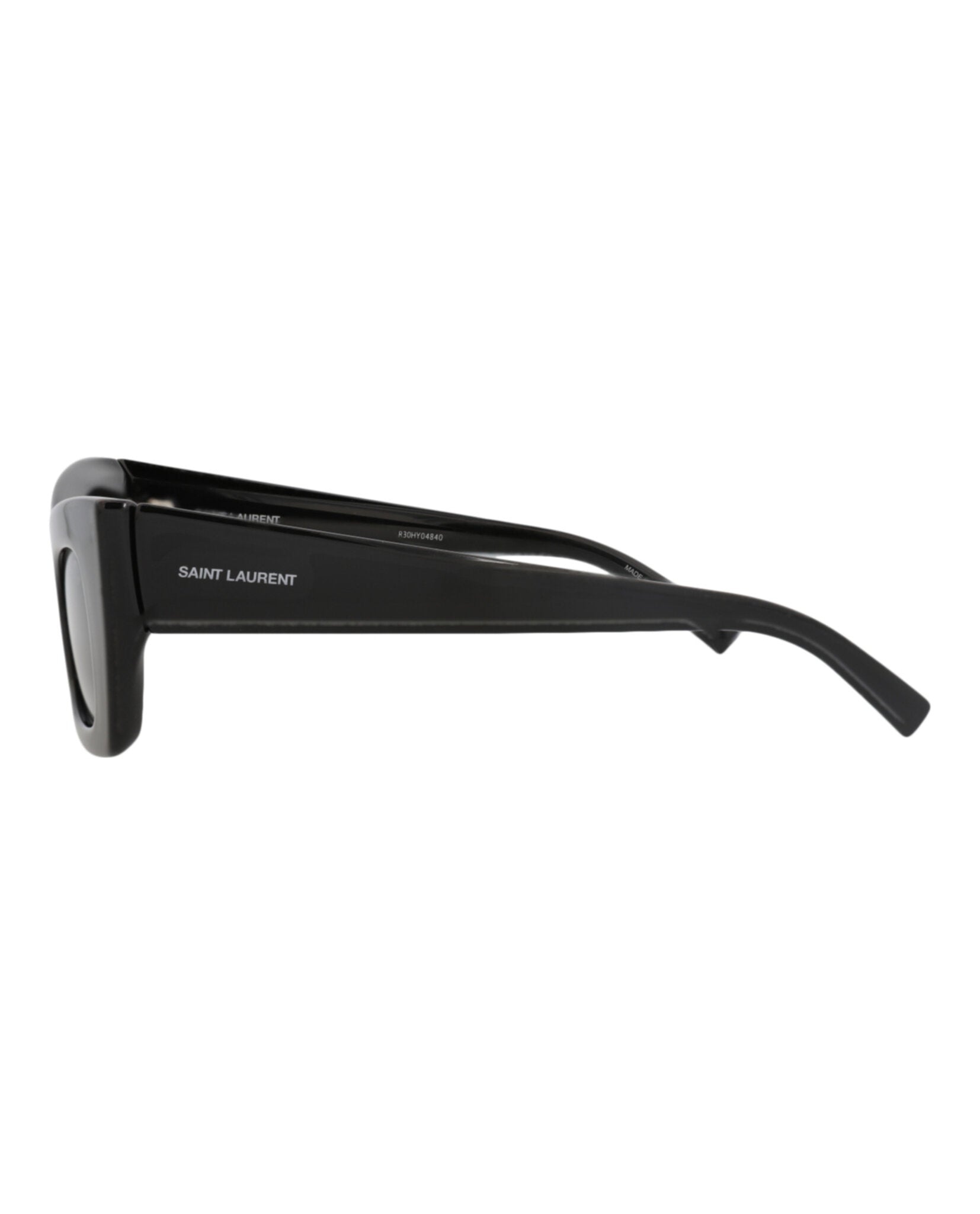 Saint Laurent Saint Laurent Womens Cat Eye Black Black Black Fashion Designer Eyewear