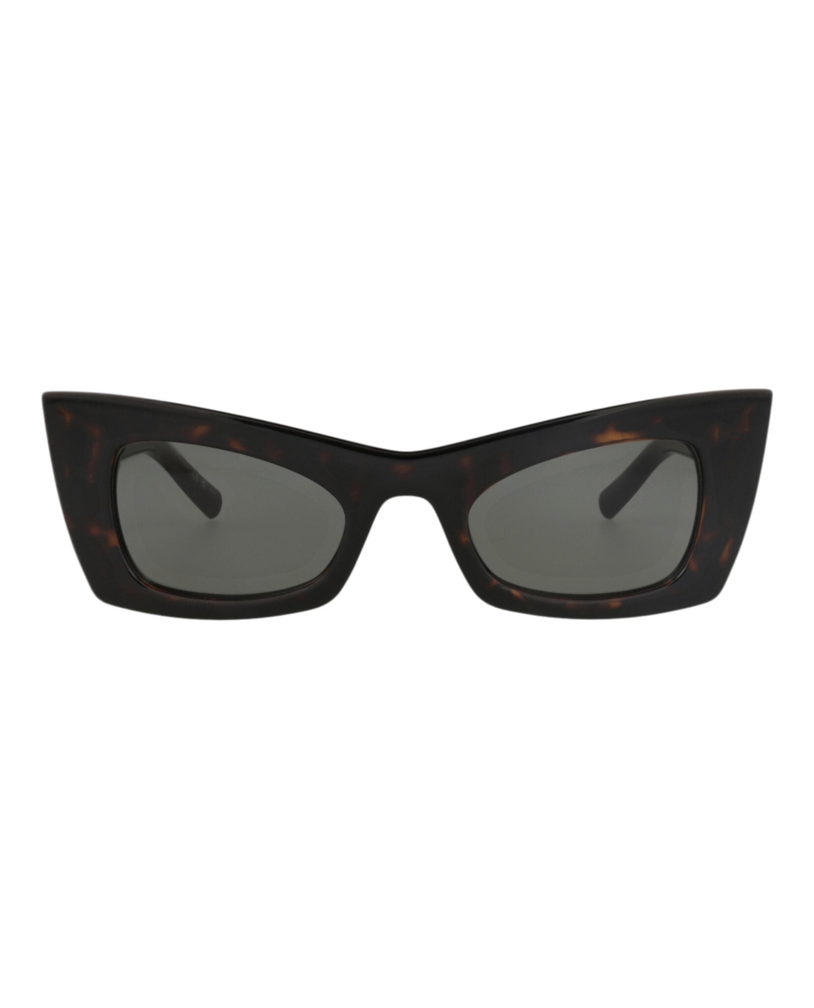 Saint Laurent Saint Laurent Womens Cat Eye Havana Havana Grey Fashion Designer Eyewear