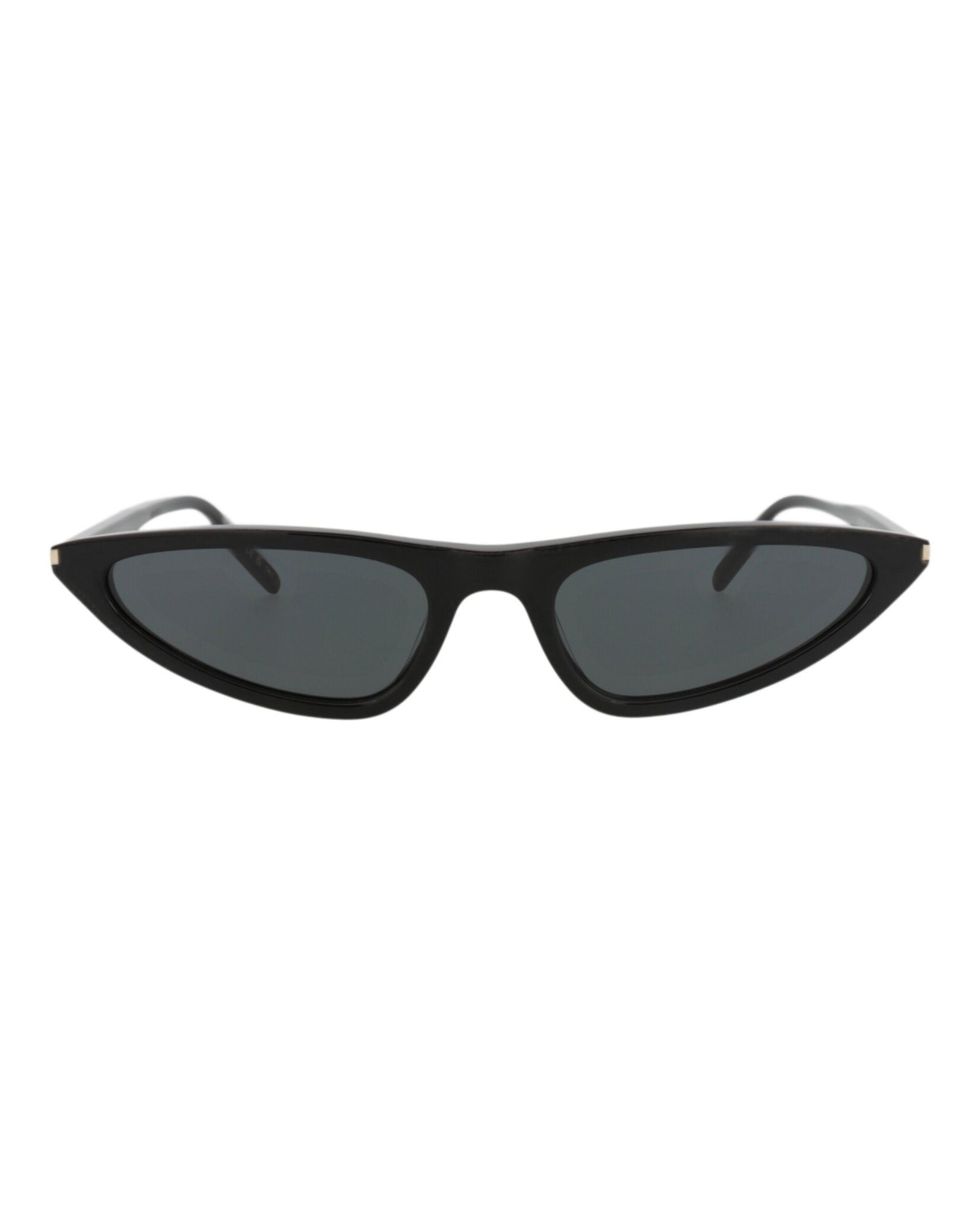 Saint Laurent Womens Cat Eye Black Black Black Fashion Designer Eyewear