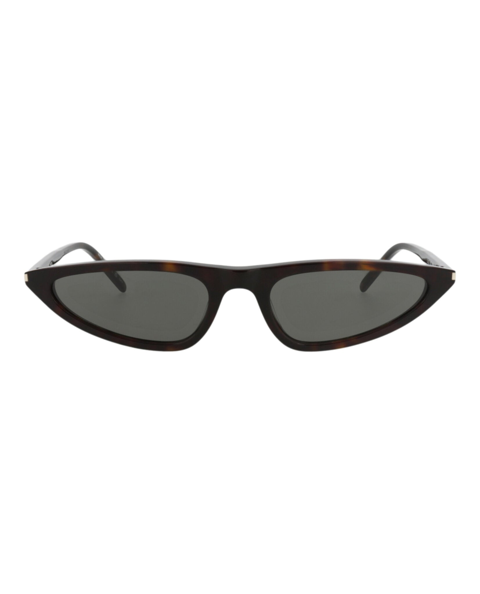 Saint Laurent Saint Laurent Womens Cat Eye Havana Havana Grey Fashion Designer Eyewear