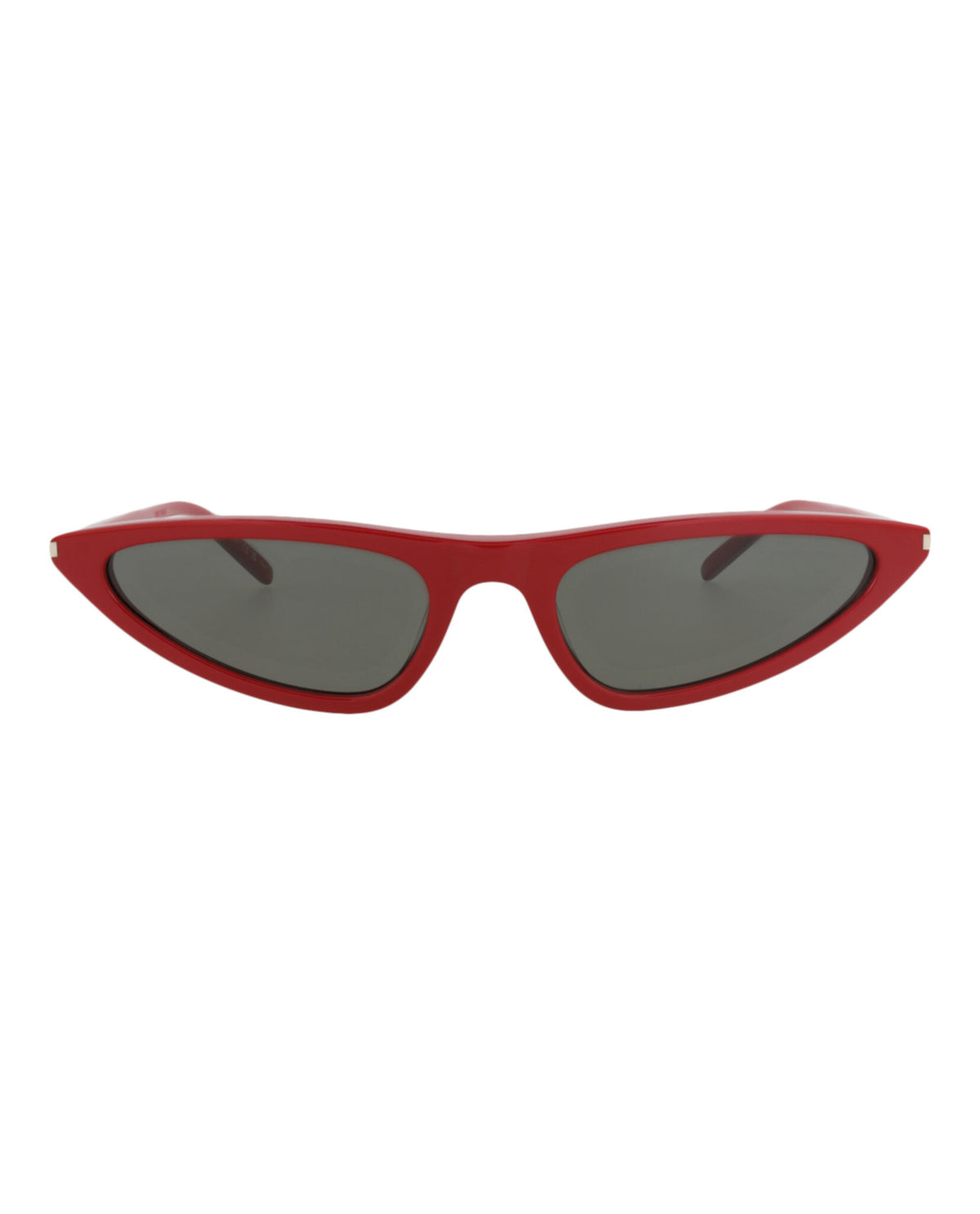 Saint Laurent Womens Cat Eye Red Red Grey Fashion Designer Eyewear