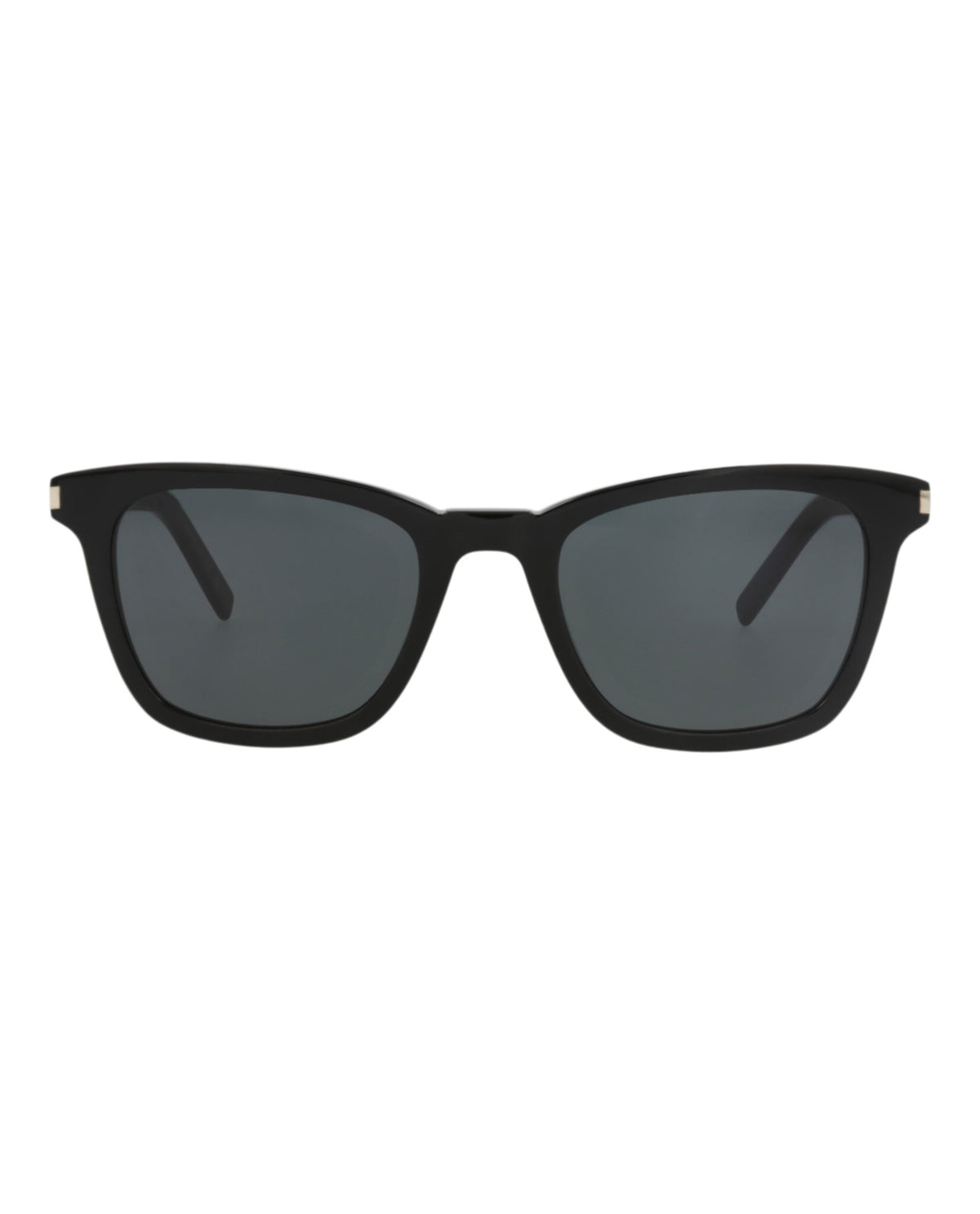 Saint Laurent Womens Square/Rectangle Black Black Black Fashion Designer Eyewear