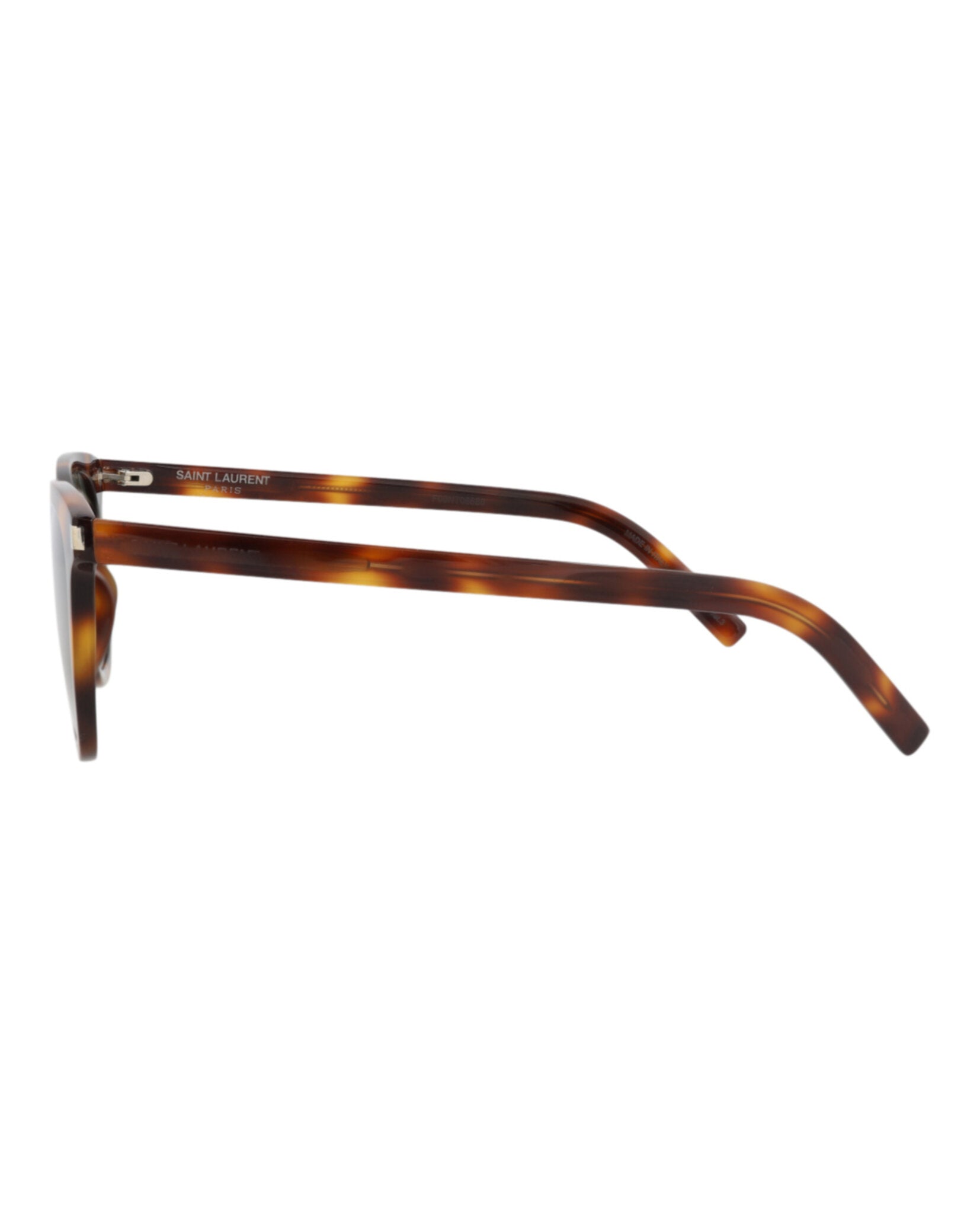 Saint Laurent Saint Laurent Womens Square/Rectangle Havana Havana Grey Fashion Designer Eyewear