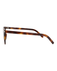 Saint Laurent Saint Laurent Womens Square/Rectangle Havana Havana Grey Fashion Designer Eyewear