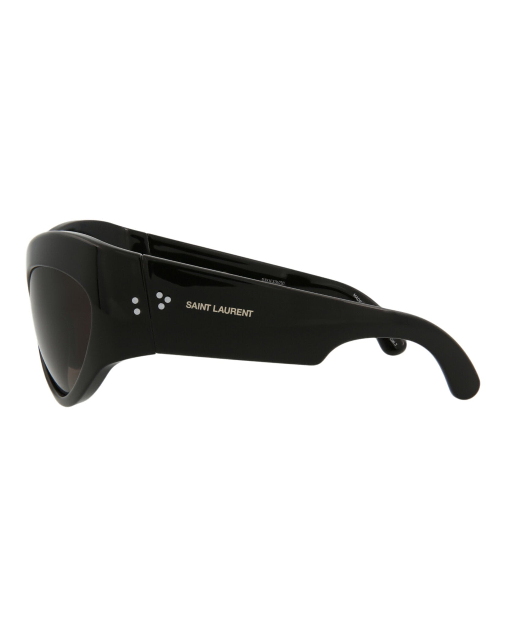 Saint Laurent Womens Cat Eye Black Black Black Fashion Designer Eyewear