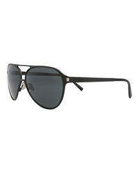 Saint Laurent Saint Laurent Unisex Aviator Black Black Black Fashion Designer Eyewear